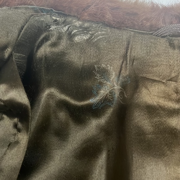 Vintage fur with pockets OS - Picture 4 of 6